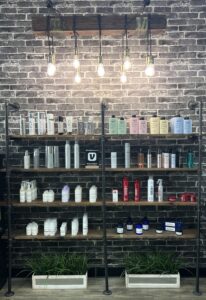 The Loft Salon's sunlit styling floor